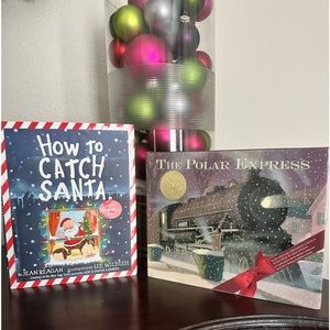 Christmas Books🎄🎅Brand New Polar Express and How to Catch Santa